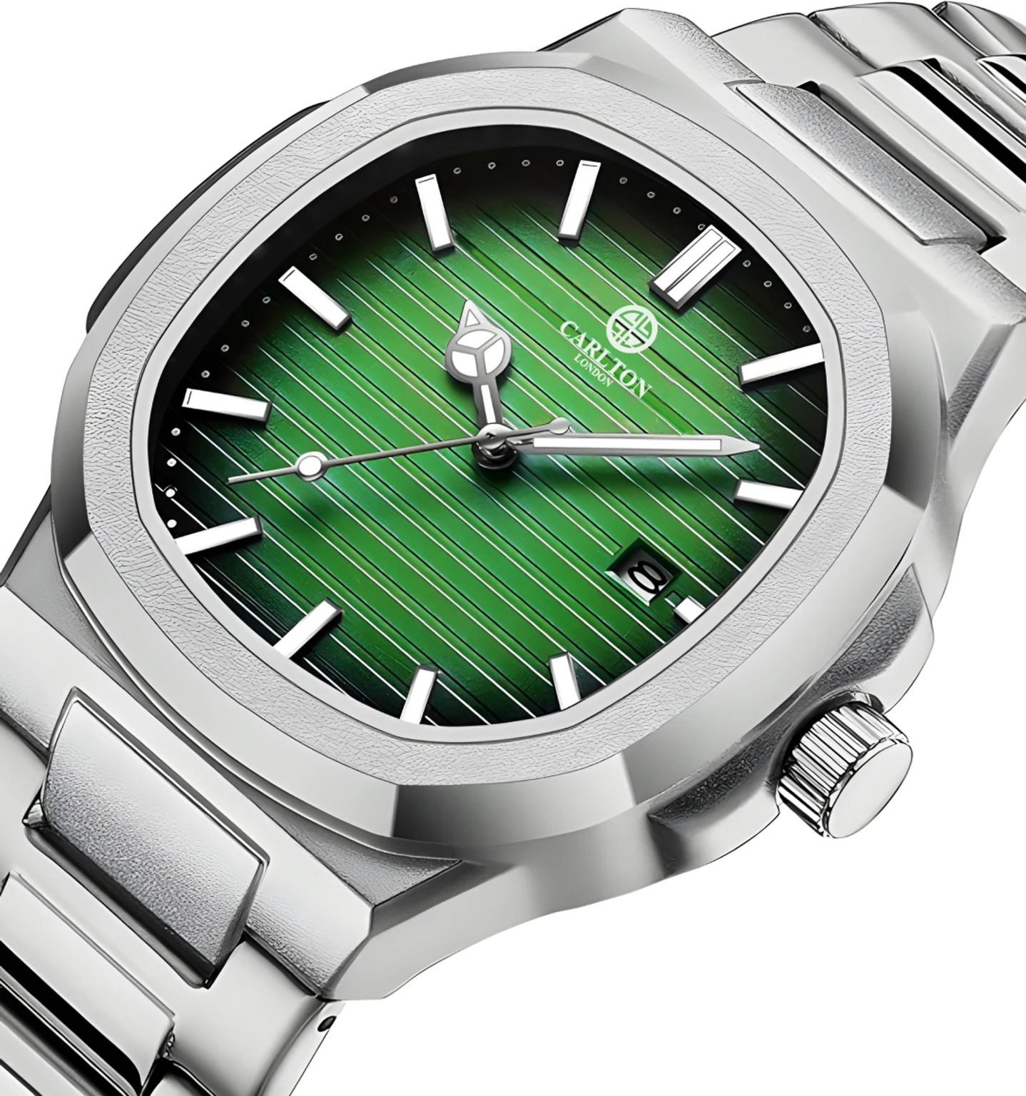 CARLTON LONDON Arthur Analog Watch - For Men CLSGRNNM - Image 2