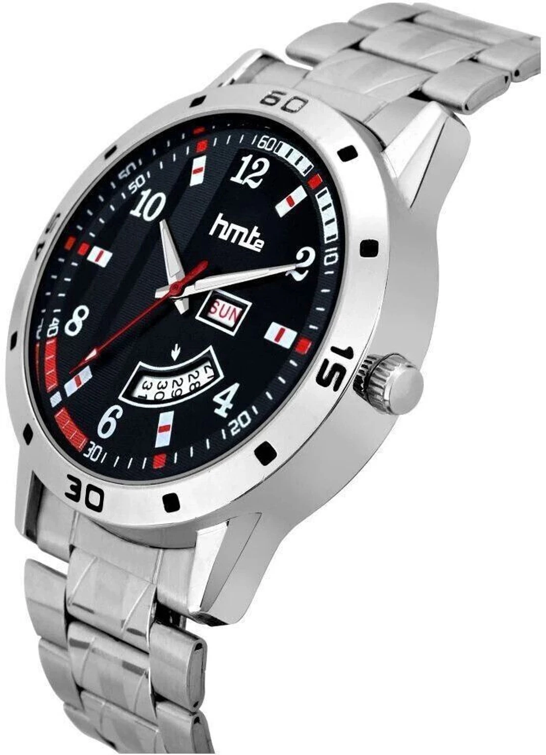 hmte Day&Date Series Analog Watch - For Men Hm-8072 - Image 4